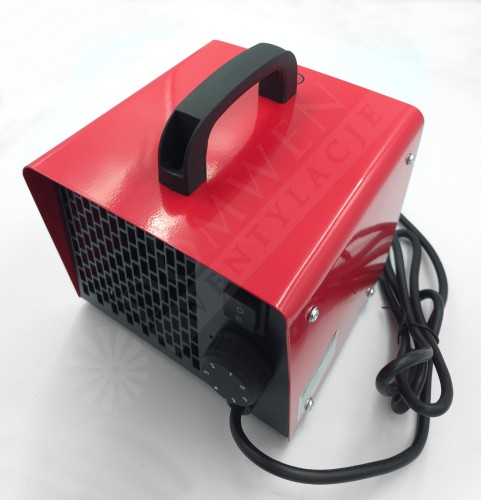 NAGRZEWNICA POWIETRZA ELEKTRYCZNA PRZENOŚNA TERMOSTAT