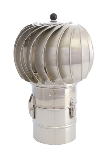 NASADA KOMINOWA TURBOWENT NA PODSTAWIE RUROWEJ (OTWIERANEJ)