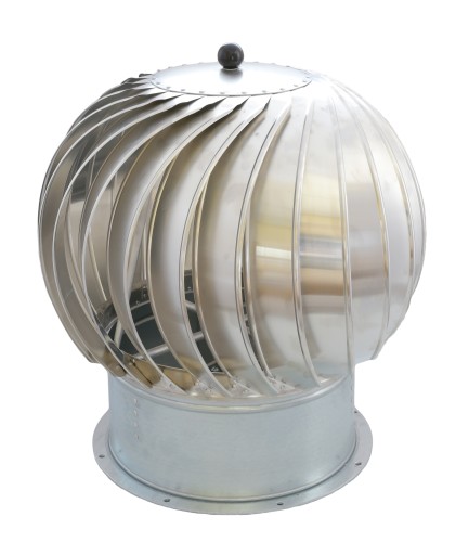 NASADA KOMINOWA TURBOWENT NA PODSTAWIE Z KOŁNIERZEM