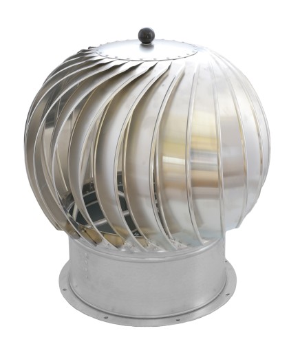 NASADA KOMINOWA TURBOWENT NA PODSTAWIE Z KOŁNIERZEM