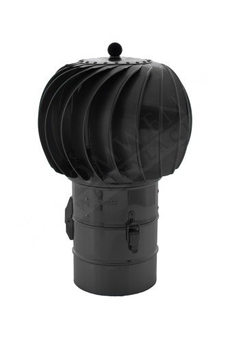 NASADA KOMINOWA TURBOWENT NA PODSTAWIE RUROWEJ (OTWIERANEJ)