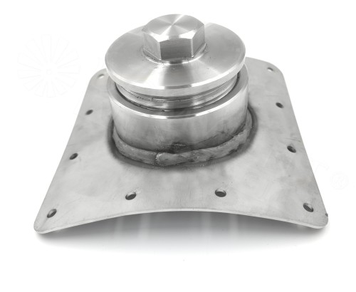 KRÓCIEC POMIAROWY OCYNKOWANY M64 X 4 V2A (SZEROKI)