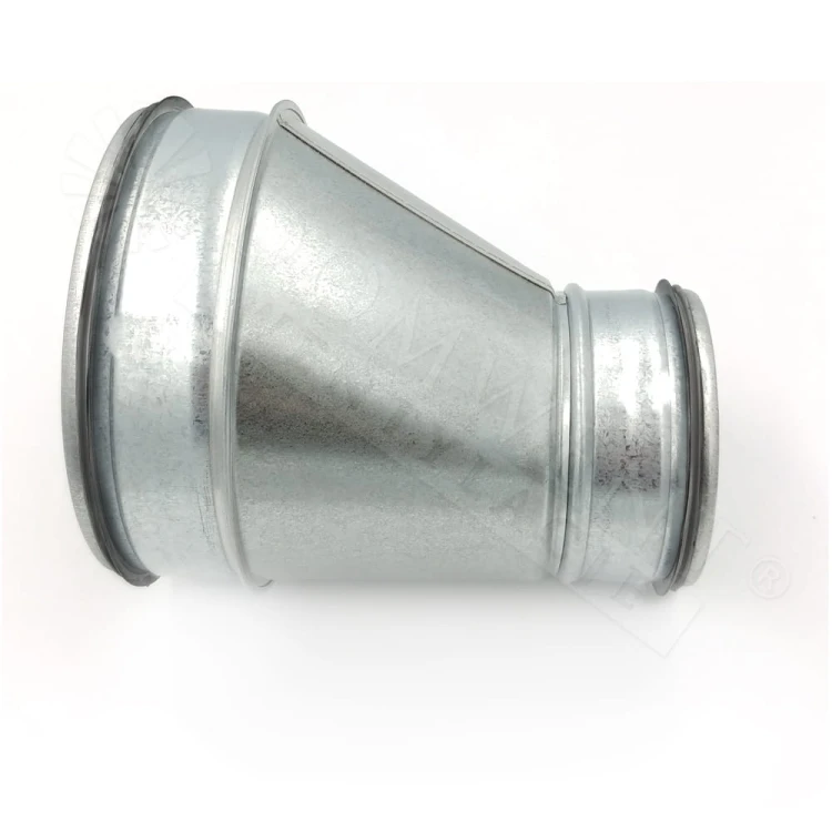 Redukcja niesymetryczna nyplowa ocynk z uszczelką