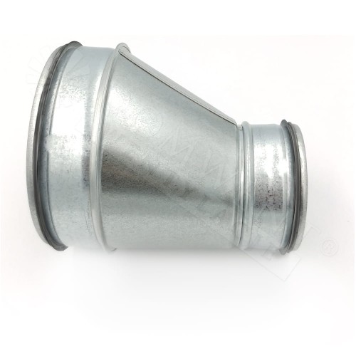 Redukcja niesymetryczna nyplowa ocynk z uszczelką