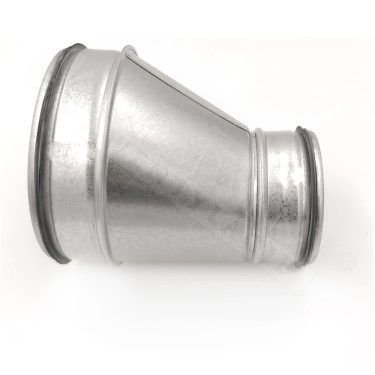 Redukcja niesymetryczna nyplowa nierdzewna z uszczelką