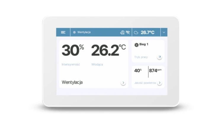 PANEL STERUJĄCY BLAUBERG S90 DO CENTRAL RENEO