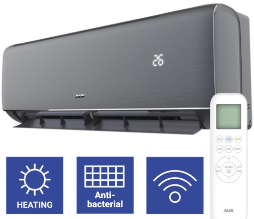 KLIMATYZATOR POKOJOWY AUX Q-SMART PREMIUM GREY