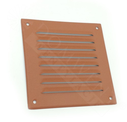 Kratka wentylacyjna ocynkowana lakierowana montowana na wkręty 140mm x 140mm