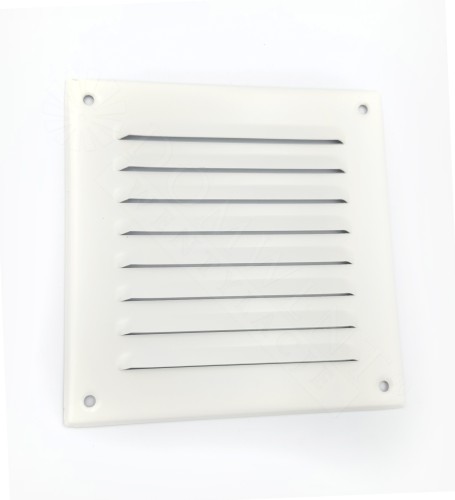 Kratka wentylacyjna ocynkowana lakierowana montowana na wkręty 140mm x 140mm