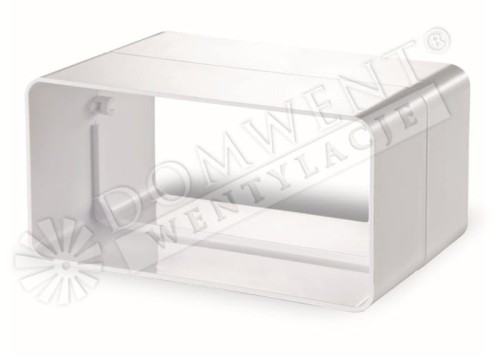 Łącznik kanałów płaskich 120x60mm