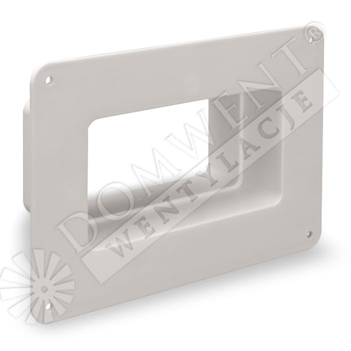 Kołnierz wpustowy prostokątny plastic 120x60 nr 417
