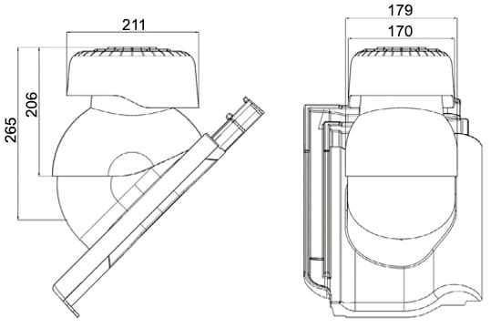 Wywietrznik kanalizacyjny WIRPLAST