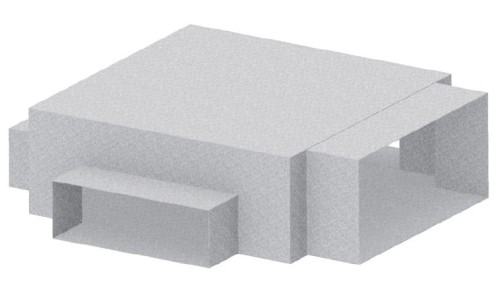 Skrzynka rozdzielcza 200x90/3x150/50 (kwadratowa)