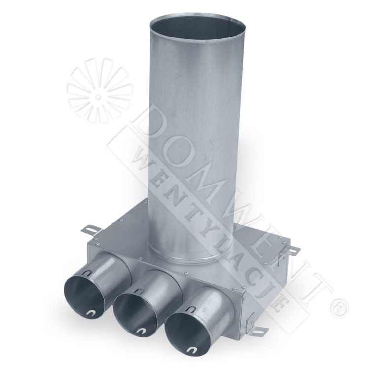Puszka rozprężna 3x75mm / pod anemostat 160 smartflex