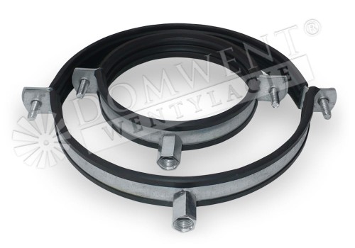 Obejma do rur spiro aluflex 250 z amortyzatorem