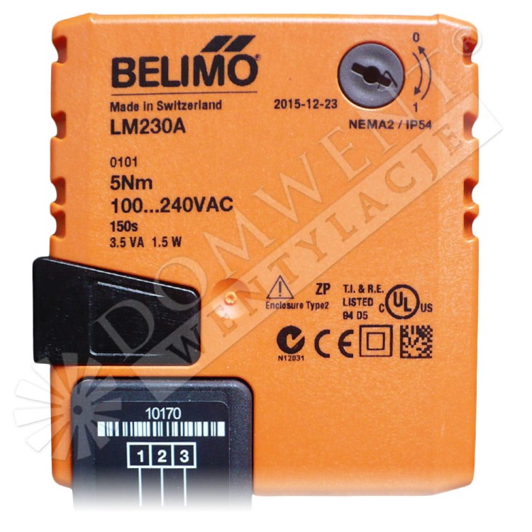Siłownik do przepustnicy belimo LM230A