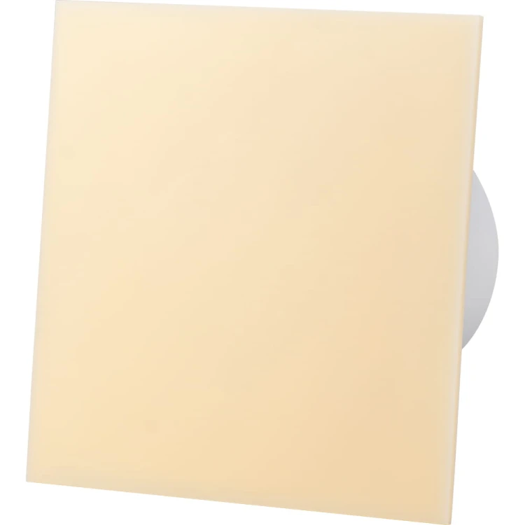 wentylator domowy ścienny dRim panel plexi beżowy