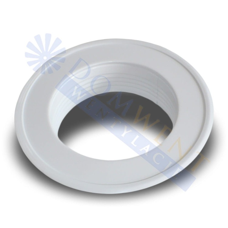 Rozeta maskownica lakierowana biała