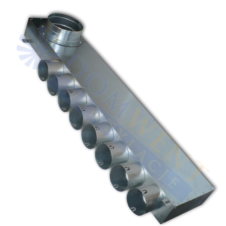 Rozdzielacz rurowy ośmio-króćcowy 8x75mm smartflex