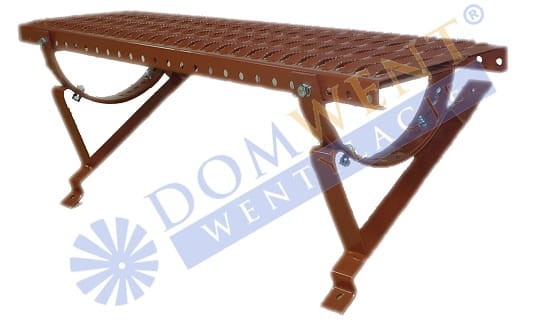 Zestaw kompletny ława kominiarska 600mm do blachy na rąbek stojący