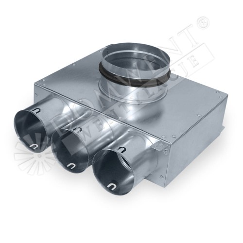 puszka rozprężna 3x75mm / pod anemostat PER-FLEX