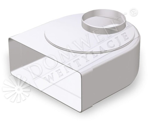  Kolano mimośrodowe z tworzywa sztucznego 220 x 90