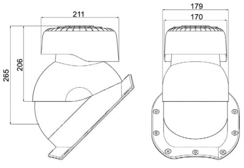 Wywietrznik kanalizacyjny WIRPLAST