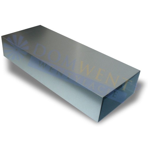 Kanał prostokątny prosty ocynk 200x90mm x 0,5m