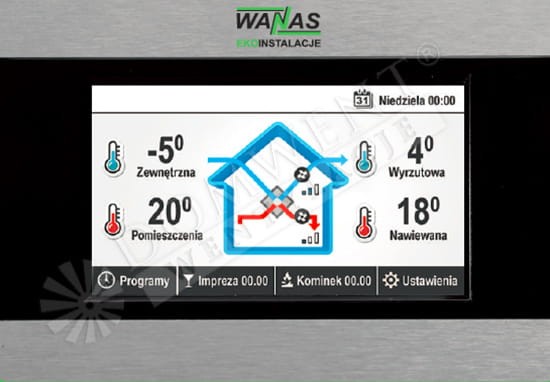 Centrala wentylacyjna WANAS 350 H/2