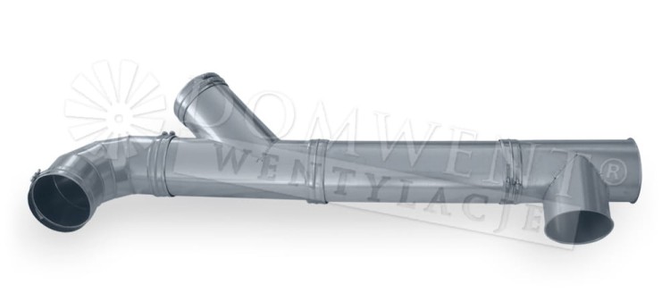 Kolano ocynk wentylacja odciąg trocin