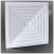 Anemostat sufitowy kwadratowy nawiewno-wywiewny HB40/NCD-S