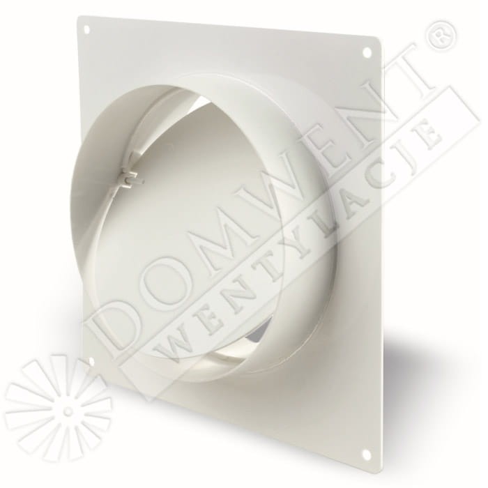 Łącznik kanałów okrągłych z zaworem zwrotnym i kołnierzem 150mm