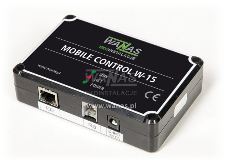 WANAS moduł internetowy MOBILE CONTROL W-15