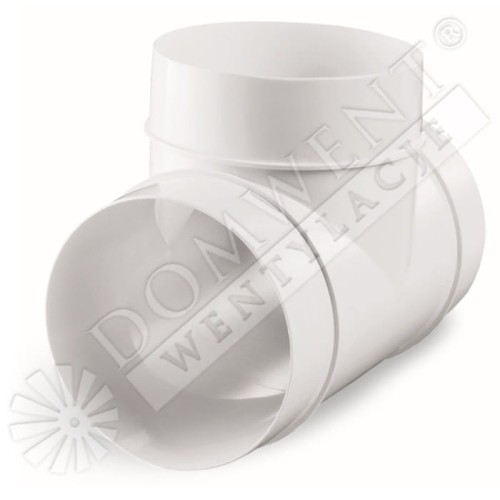Trójnik okrągły plastic 125mm nr 592