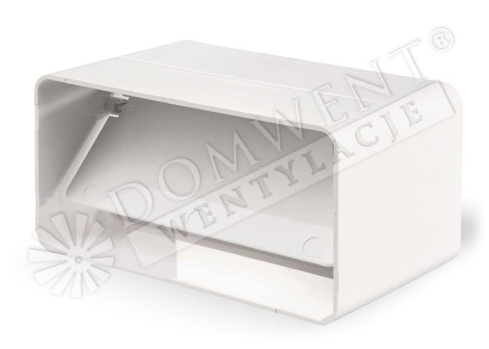Łącznik kanałów płaskich z zaworem zwrotnym 204x60mm
