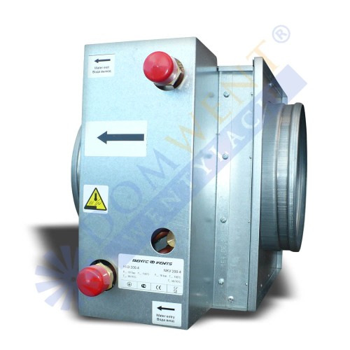 Vents nagrzewnica kanałowa NKV