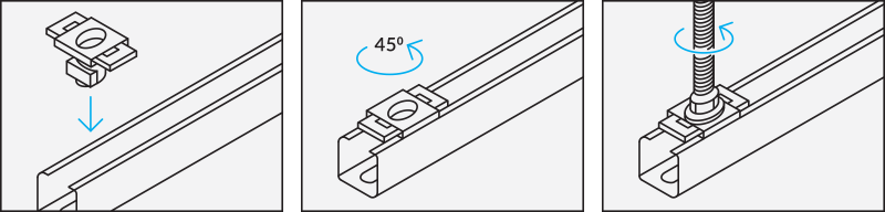 Kształtowniki montażowe