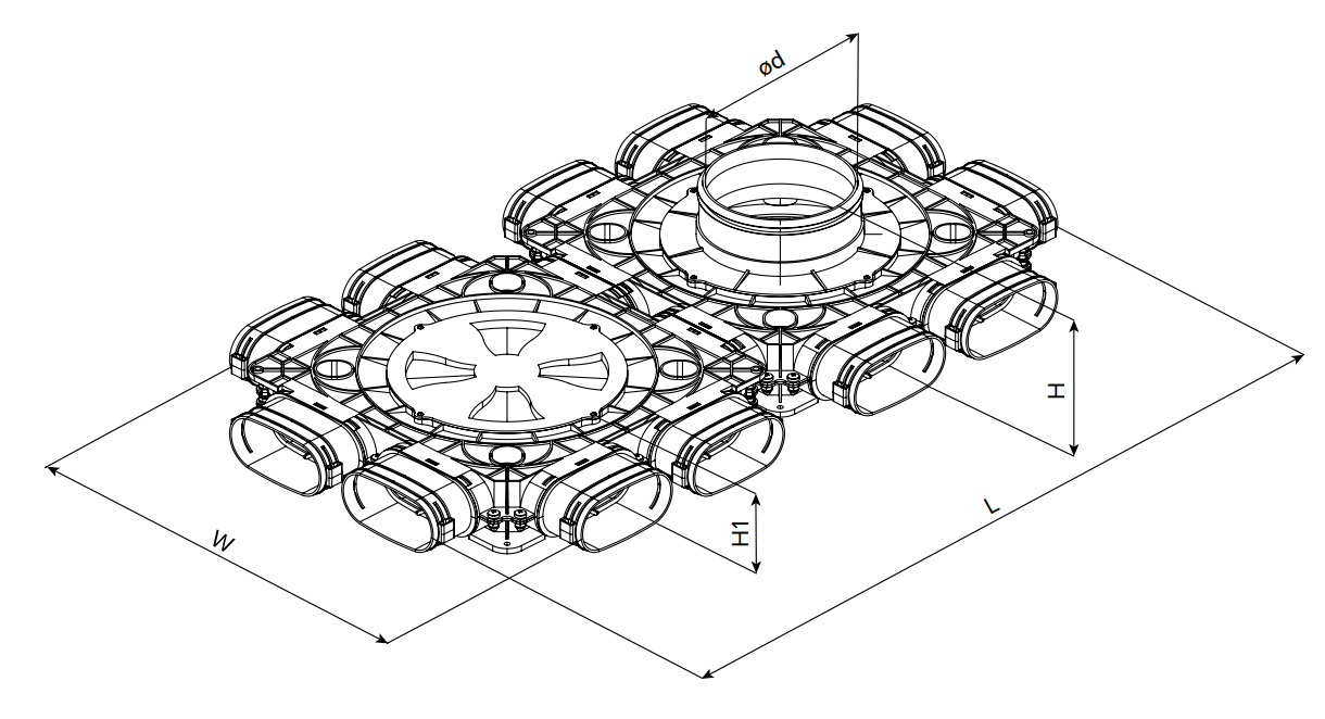 Przewód FlexiVent 52x117 VENTS