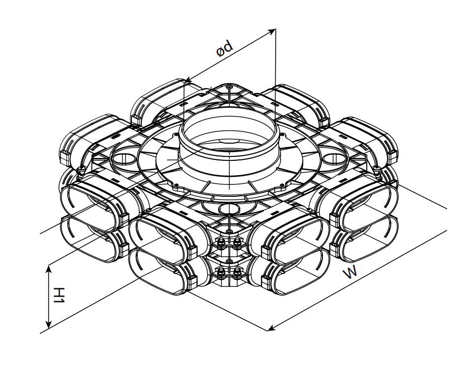 Przewód FlexiVent 52x117 VENTS