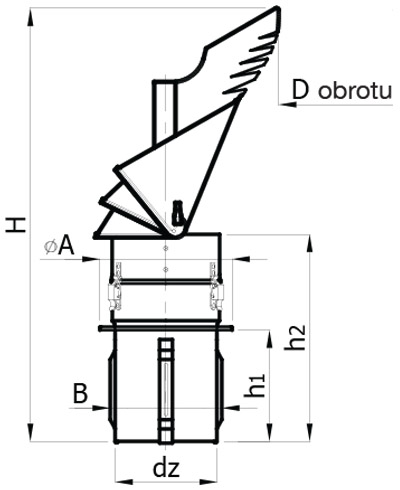 Nasada kominowa darco