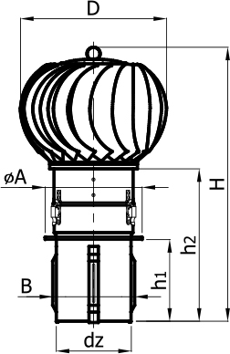 Nasada kominowa darco