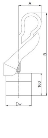 Nasada kominowa strażak