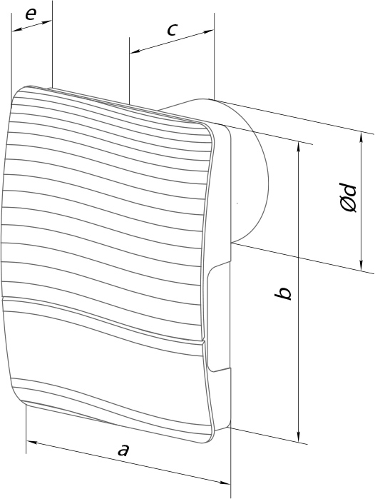 Wentylator łazienkowy domowy