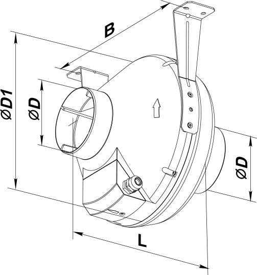 Wentylator kanałowy VK Vents